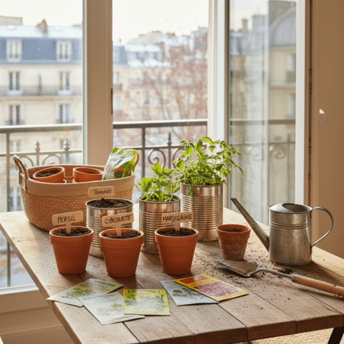 Calendario di semina in casa e sul balcone: prezzemolo, erba cipollina e maggiorana