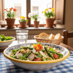 Fresca, croccante e leggera: l'insalata di farro che salva ogni pranzo primaverile