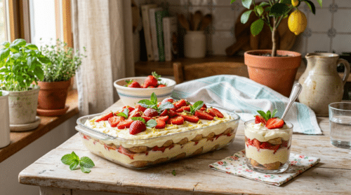 Il tiramisù primaverile che mi riporta ai sapori di casa