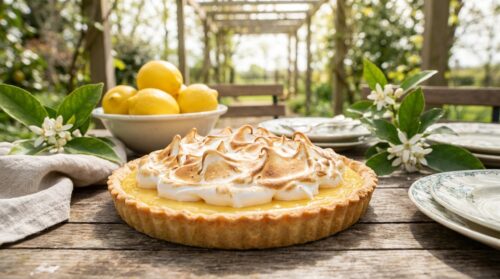 La crostata al limone e meringa: il dolce fresco che risveglia i sensi in primavera