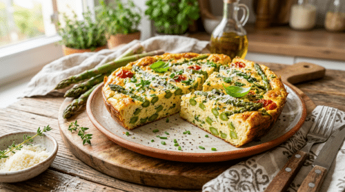 Questo trucco facile trasforma la frittata di asparagi in un capolavoro morbido e delizioso